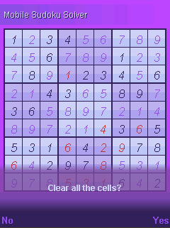 Mobile Sudoku Solver 1.6